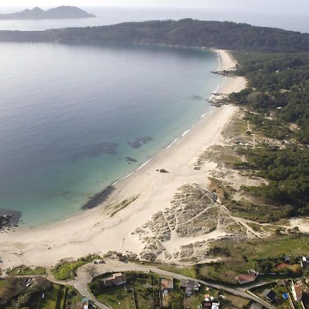 Cabana Rustica En Plena Naturaleza En Playa De Nerga, Ria De Vigo, Hio エクステリア 写真