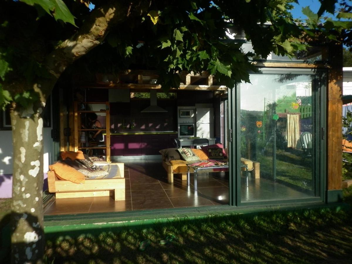 Cabana Rustica En Plena Naturaleza En Playa De Nerga, Ria De Vigo, Hio エクステリア 写真