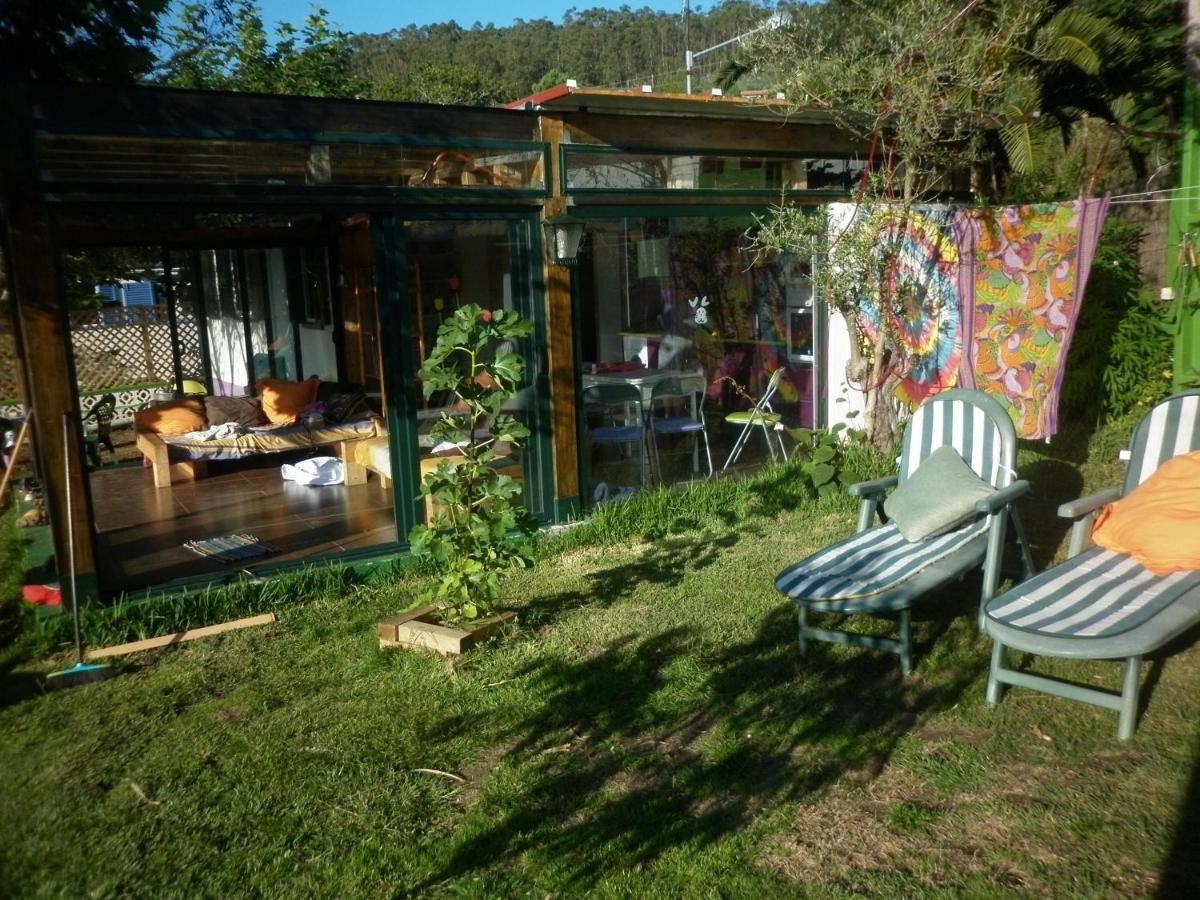 Cabana Rustica En Plena Naturaleza En Playa De Nerga, Ria De Vigo, Hio エクステリア 写真