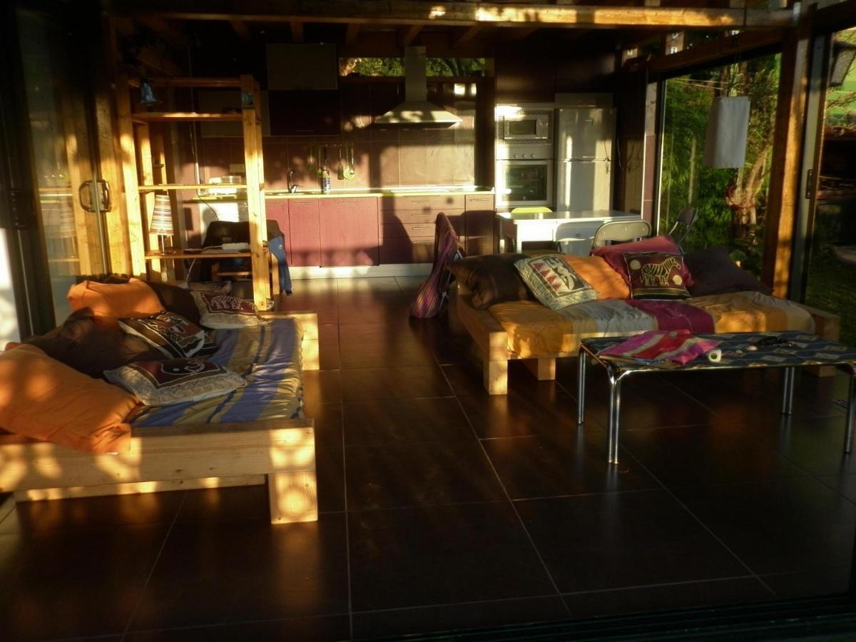 Cabana Rustica En Plena Naturaleza En Playa De Nerga, Ria De Vigo, Hio エクステリア 写真